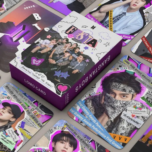 BTS FESTA LOMO CARDS 55KS