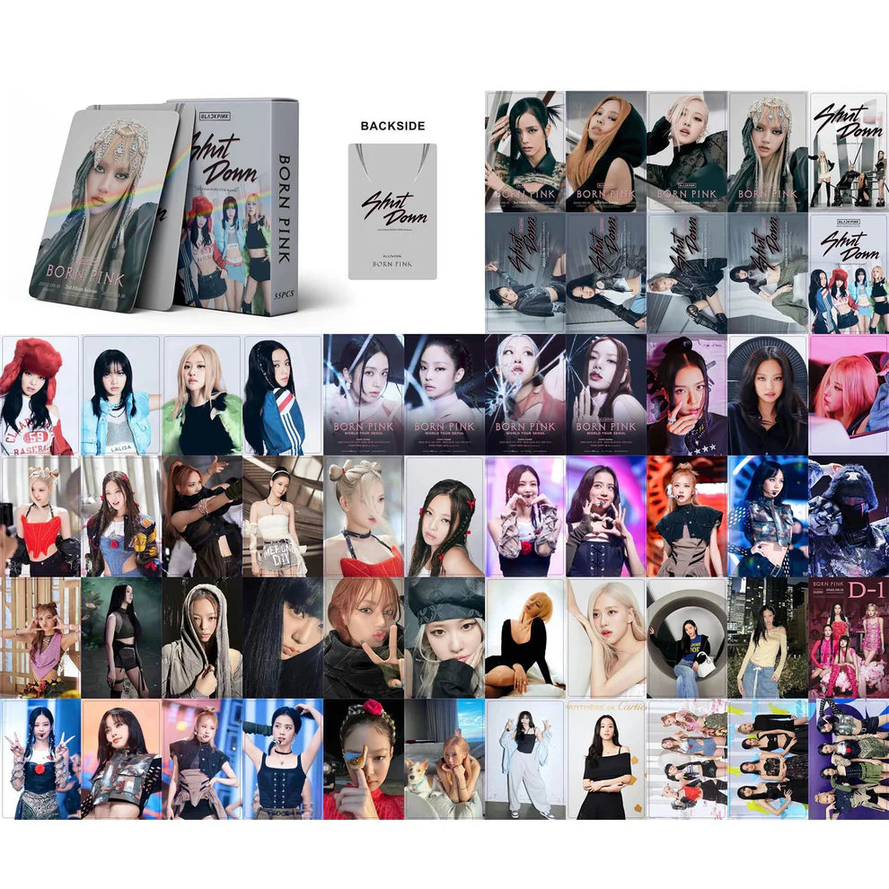 BLACKPINK SHUT DOWN LOMO CARDS 55 KS