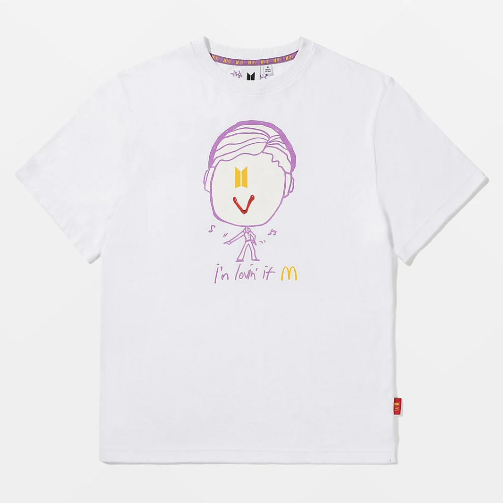 BTS X MCDONALDS'S COLLABORATION MERCH SAUCY S/S T-SHIRT (V)