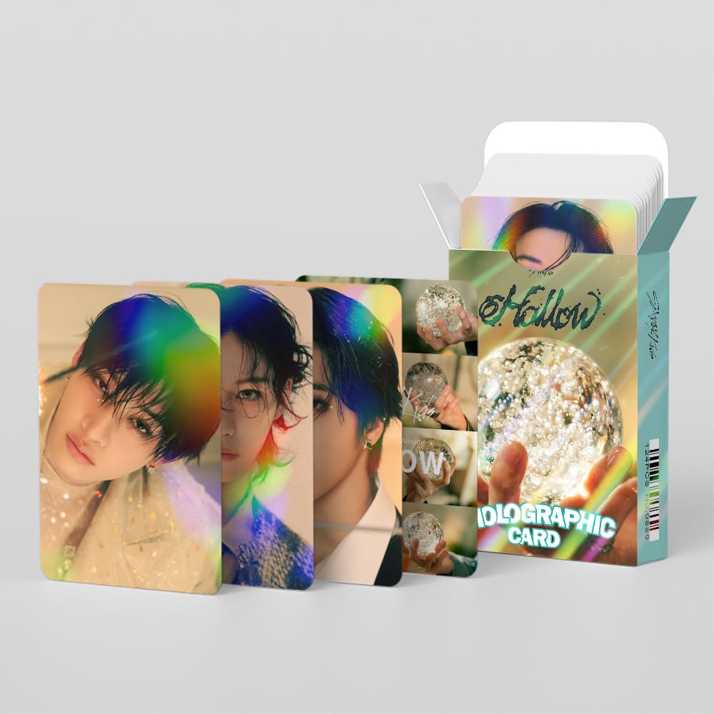 STRAY KIDS HOLLOW HOLOGRAFICKÉ LOMO CARDS 124KS