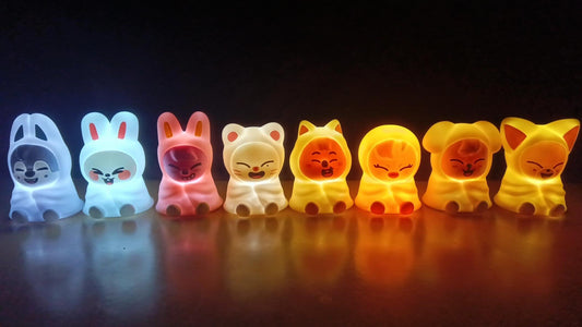 BANDAI OFFICIAL SKZOO Light Mascot Capsule Toy JAPAN PREORDER