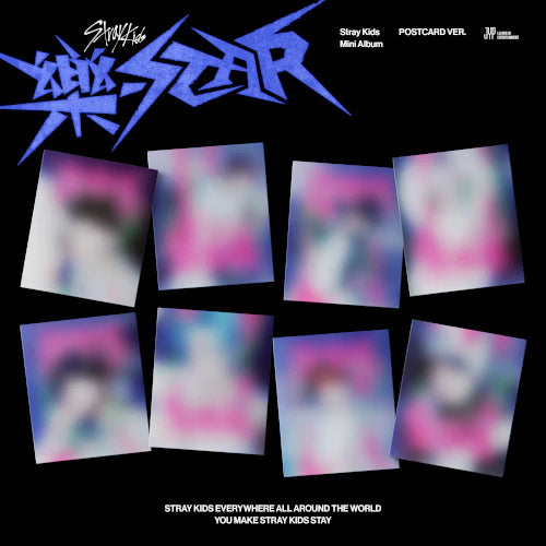 STRAY KIDS – ROCK-STAR (樂-STAR) (POSTCARD VER.)