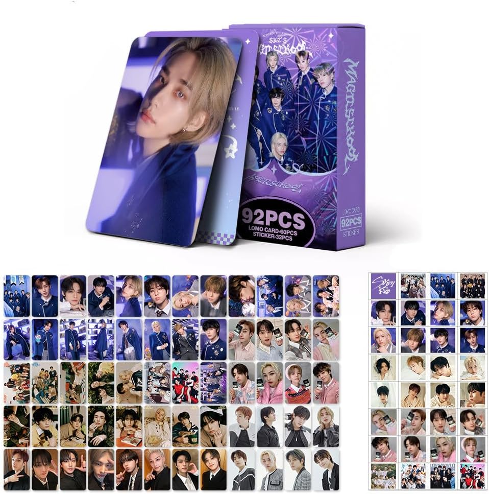 STRAY KIDS MAGIC SCHOOL HOLOGRAFICKÉ LOMO CARDS 92KS