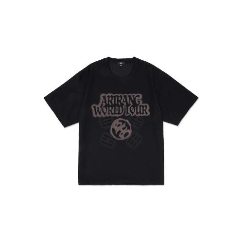 BTS 'Arirang' World Tour S/S Tour T-Shirt (Black)