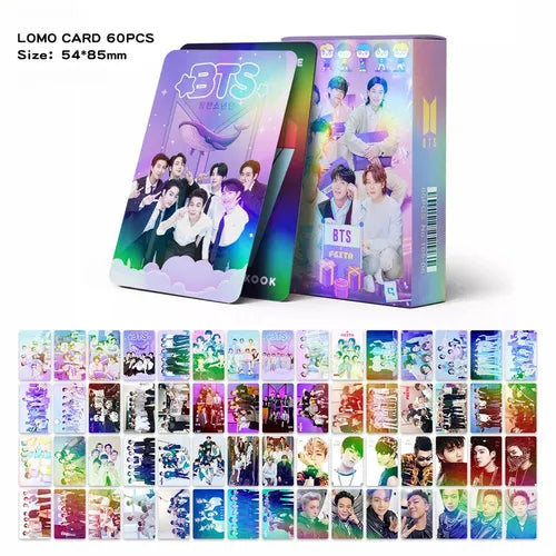 BTS FESTA HOLOGRAFICKÉ LOMO CARDS 60KS