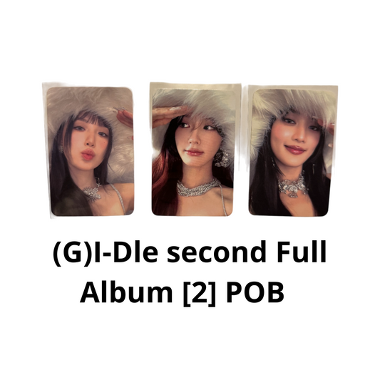 (G)I-Dle second Full Album [2] POB SOUNDWAVE