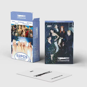 LE SSERAFIM HOLOGRAFICKÉ LOMO CARDS 92KS