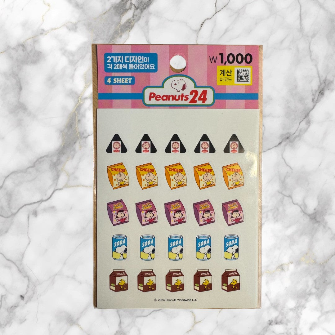 SNOOPY STICKERS 4KS