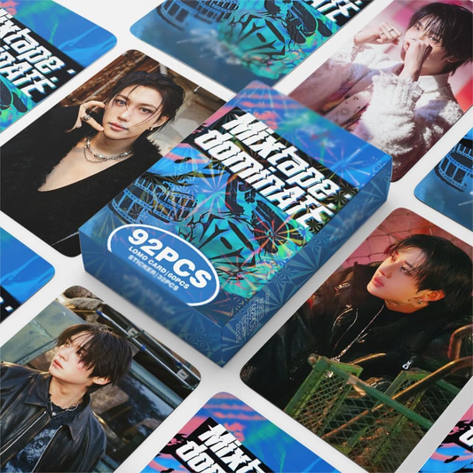 STRAY KIDS MIXTAPE DOMINATE HOLOGRAFICKÉ LOMO CARDS 92KS