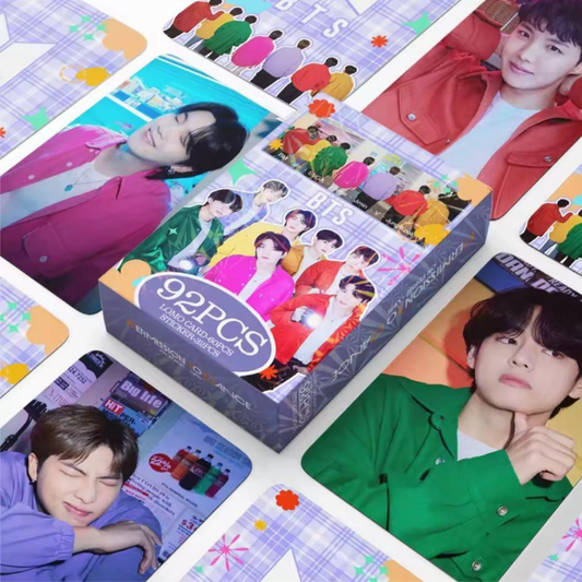 BTS PERMISSION TO DANCE HOLOGRAFICKÉ LOMO CARDS 92KS