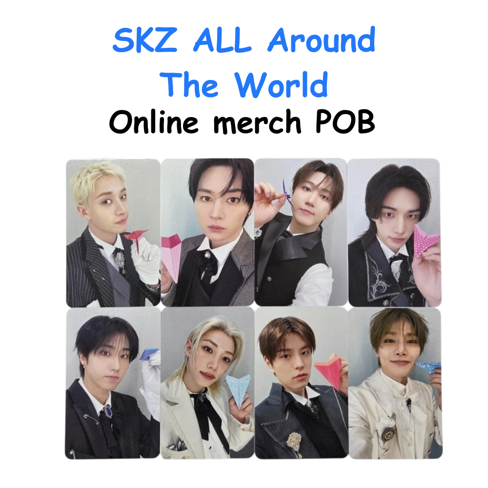 Stray Kids SKZ ALL AROUND THE WORLD ONLINE MERCH POB