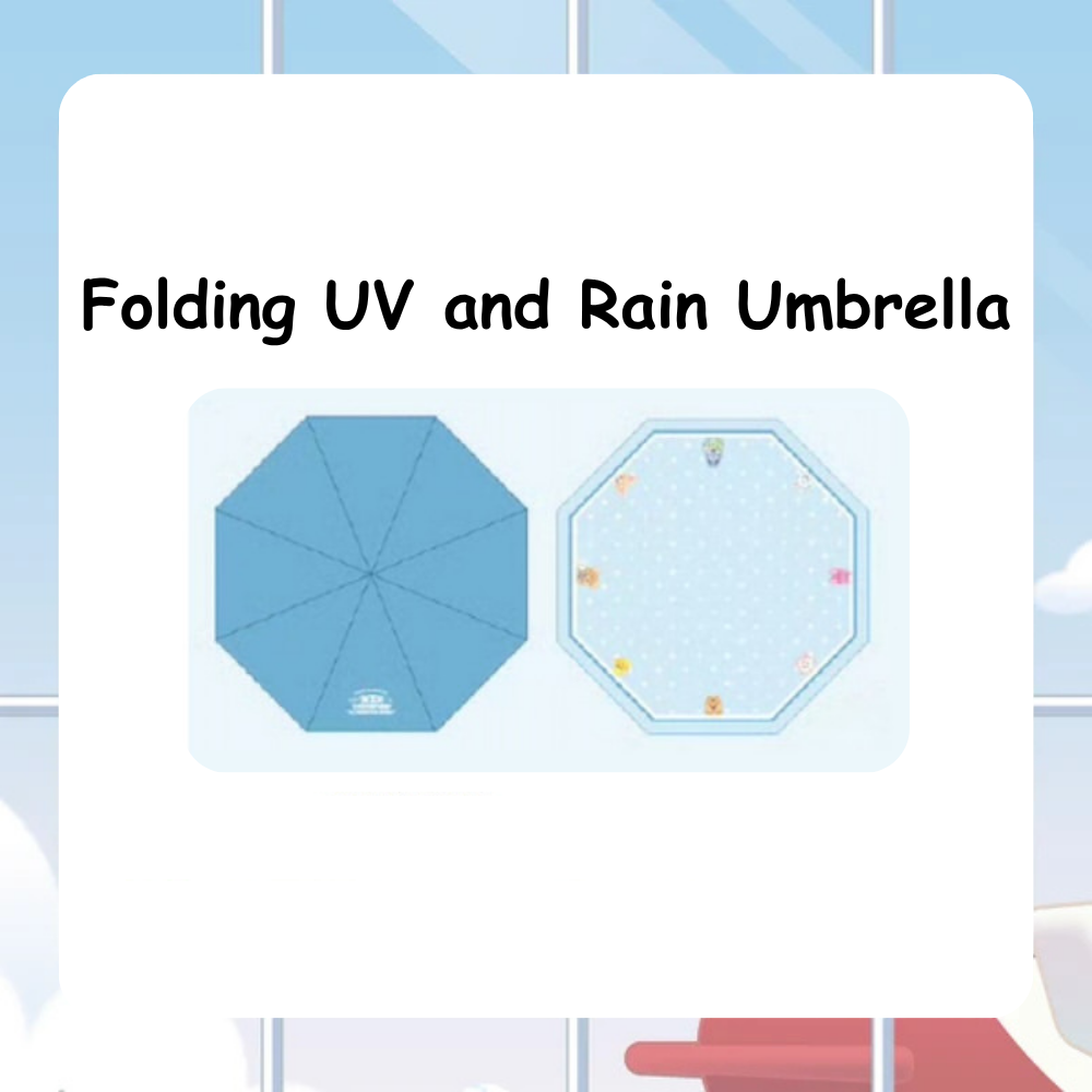 SKZOO EAATW POP-UP STORE IN CHINA PICK UP POP UP Folding UV and Rain Umbrella PREORDER