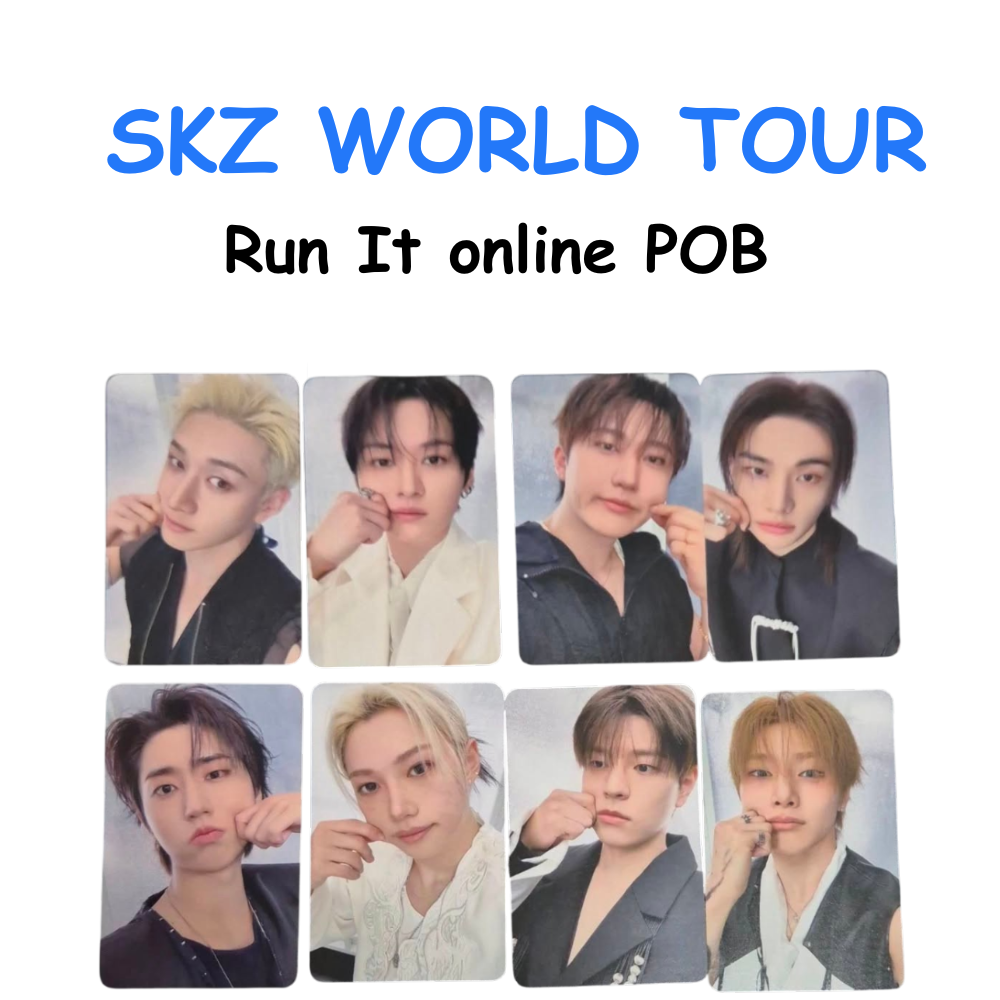 Stray Kids WORLD TOUR RUN IT ONLINE POB PREORDER (EARLY ACCESS)