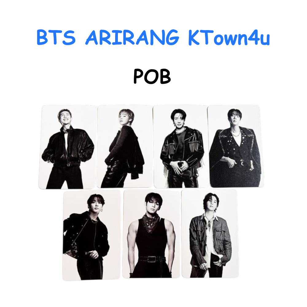 BTS ARIRANG KTown4a POB PREORDER