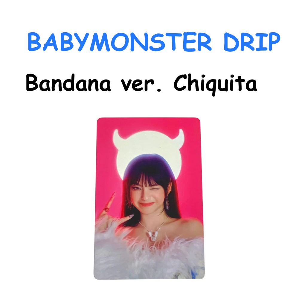 BABYMONSTER DRIP BANDANA VER. CHIQUITA