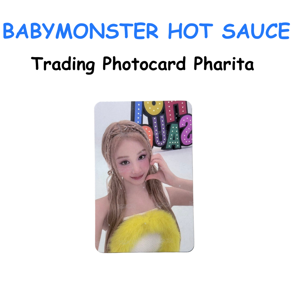 BABYMONSTER HOT SAUCE PVC CASE PHOTOCARD Pharita