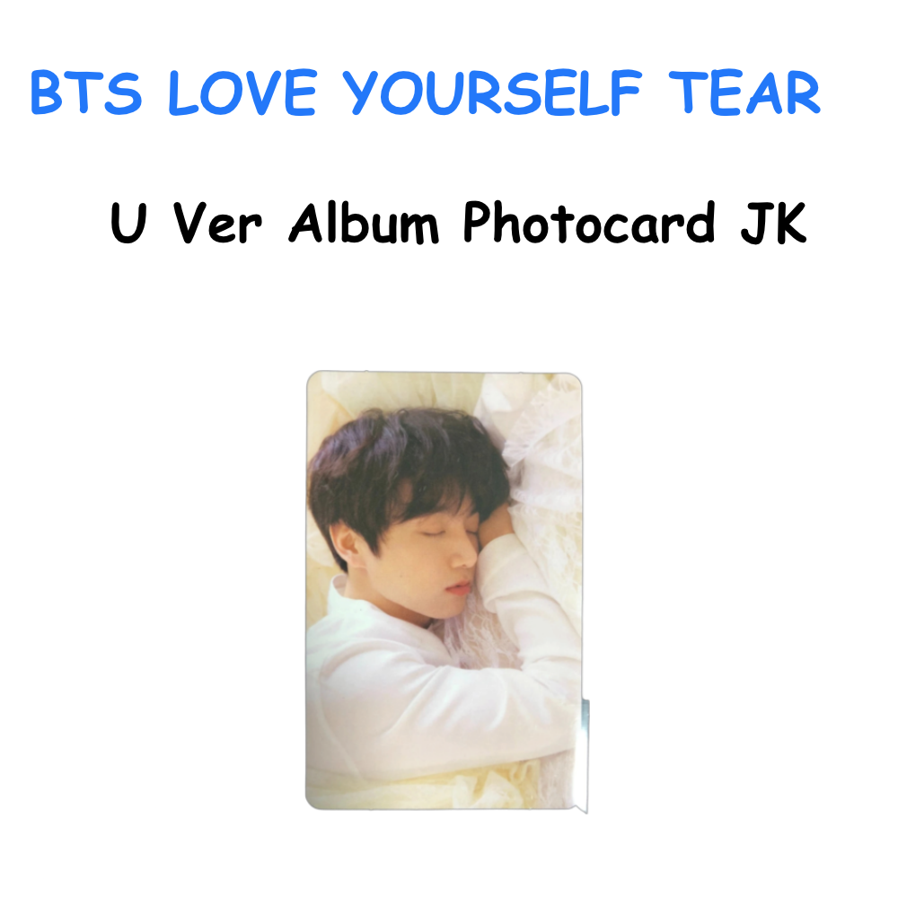 BTS LOVE YOURSELF TEAR U Ver Jungkook Official Album Photocard