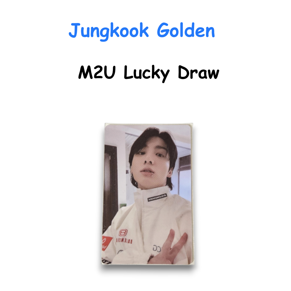 BTS Jungkook Golden Soundwave Lucky Draw