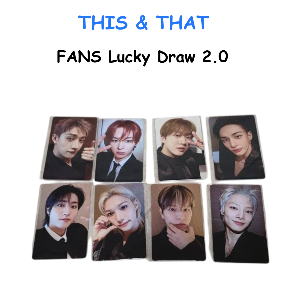 Stray Kids THIS & THAT FANS Lucky Draw 2.0