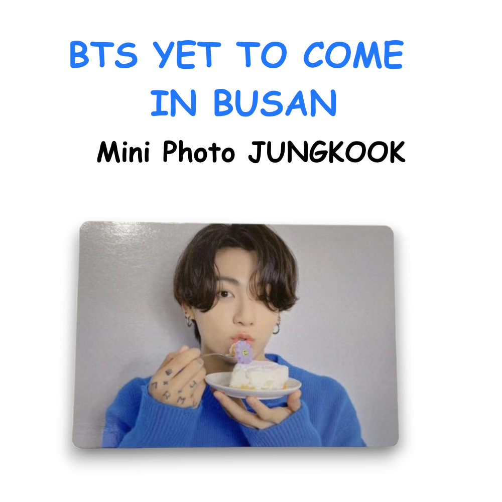 BTS YET TO COME IN BUSAN Mini Photo JUNGKOOK