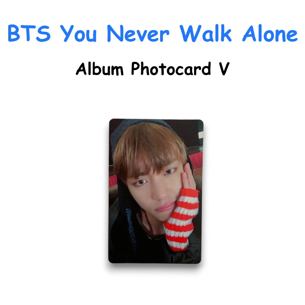 BTS You Never Walk Alone Album Photocard V