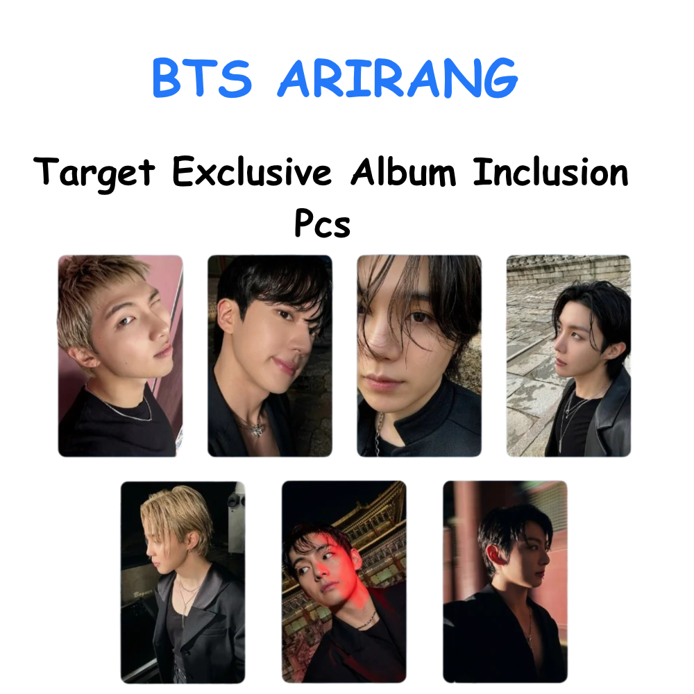 BTS ARIRANG Target Exclusive Album Inclusion Pcs