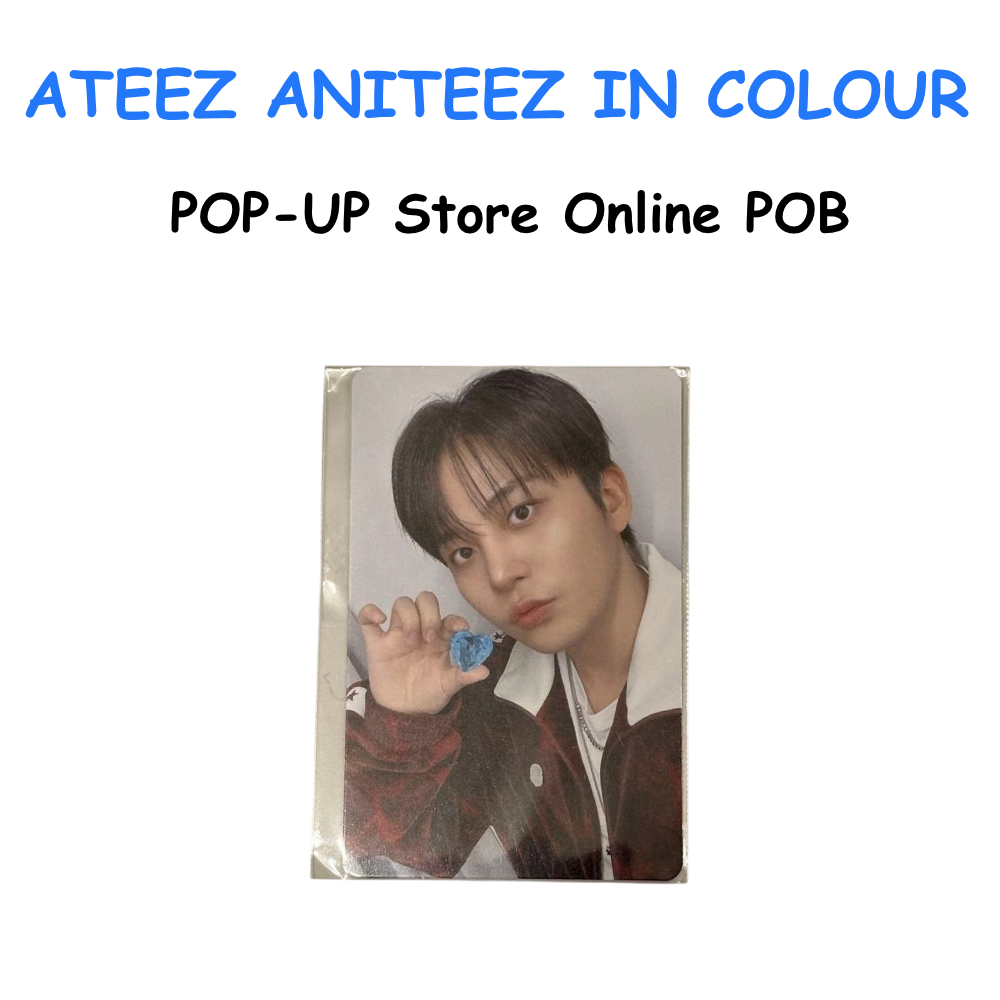 ATEEZ ANITEEZ IN COLOUR POP-UP Store Online POB Jongho