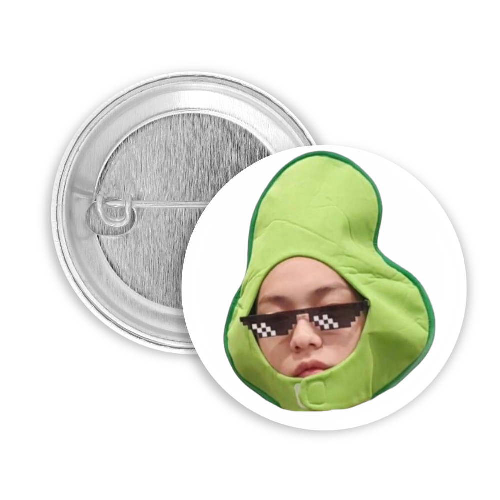 TXT AVOCADO HEAD SOOBIN MEME PLACKA 50MM