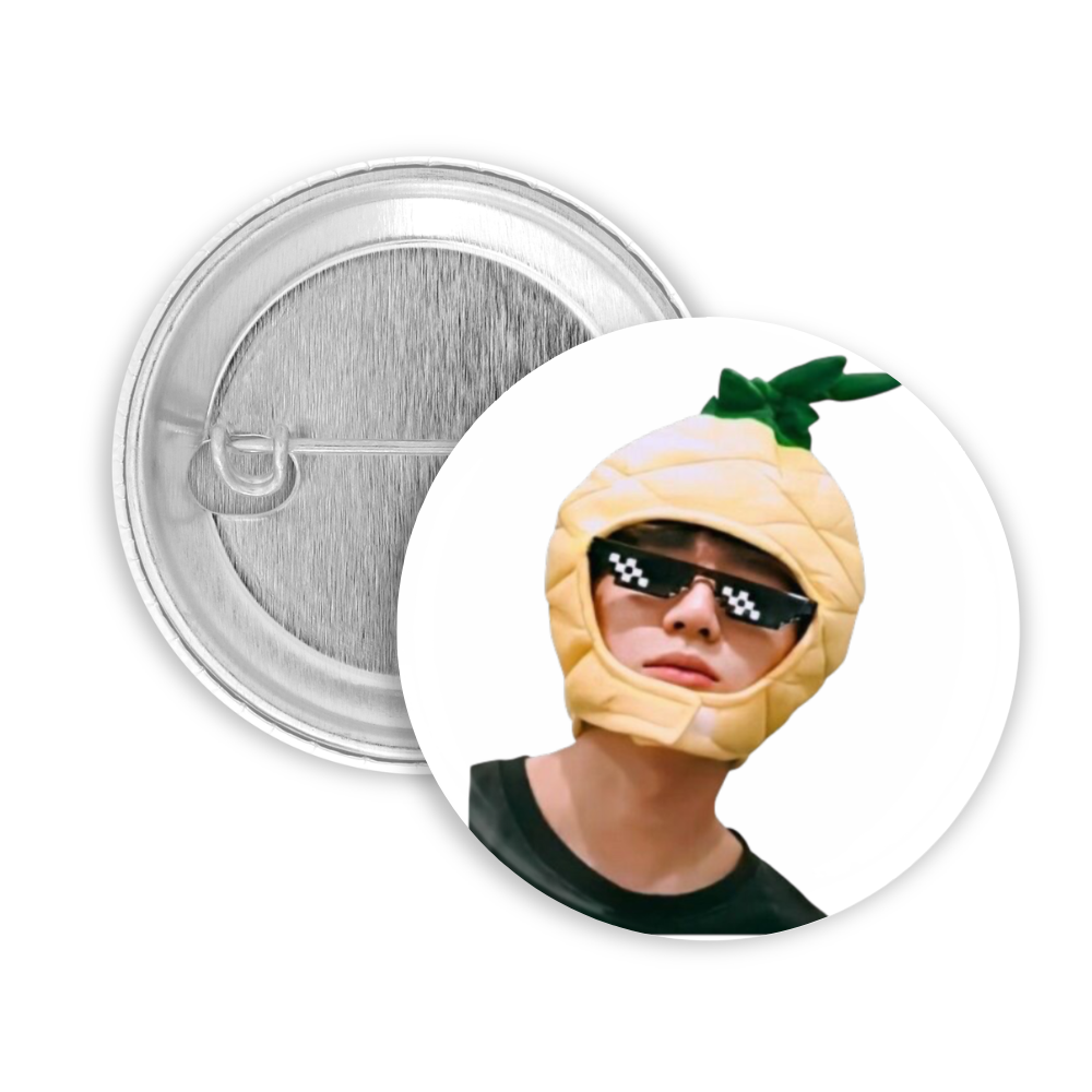 TXT PINEAPPLE HEAD BEOMGYU MEME PLACKA 50MM
