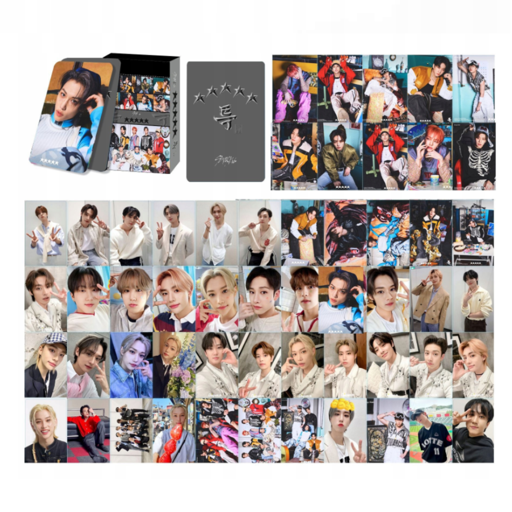 STRAY KIDS 5 STAR LOMOCARDS 55KS