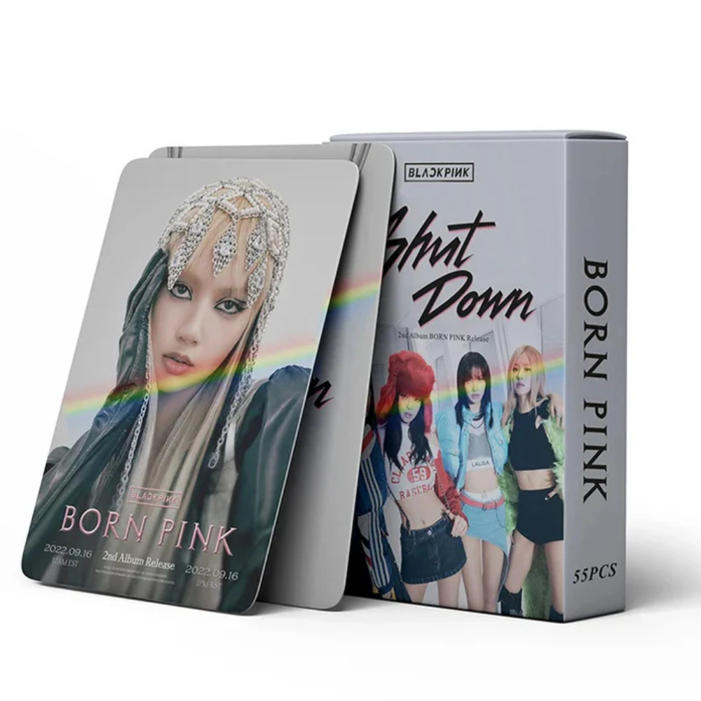 BLACKPINK SHUT DOWN LOMO CARDS 55 KS
