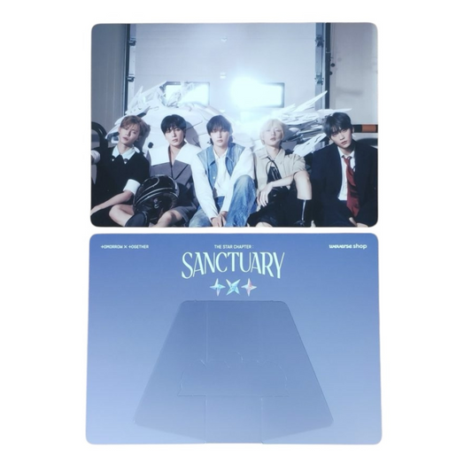 TXT - THE STAR CHAPTER : SANCTUARY WEVERSE POB GROUP CARD
