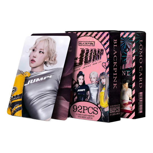BLACKPINK JUMP HOLOGRAFICKÉ LOMO CARDS 92KS