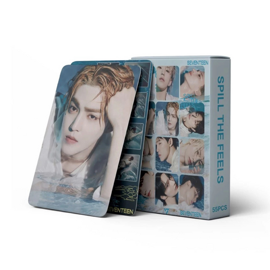SEVENTEEN SPILL THE FEELS LOMO CARDS 55KS