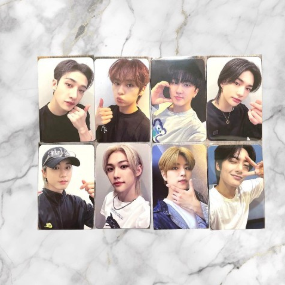 STRAY KIDS OFFICIAL MYMUSICTASTE 5-STAR POB PHOTOCARDS WHITE VER.