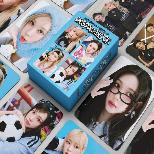 AESPA CHECK ON THE BLOCK LOMO CARDS 55KS