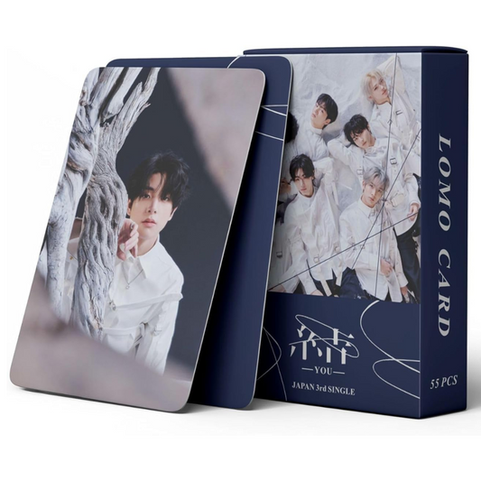 ENHYPEN JAPAN 3RD SINGEL HOLOGRAFICKÉ LOMO CARDS 55KS