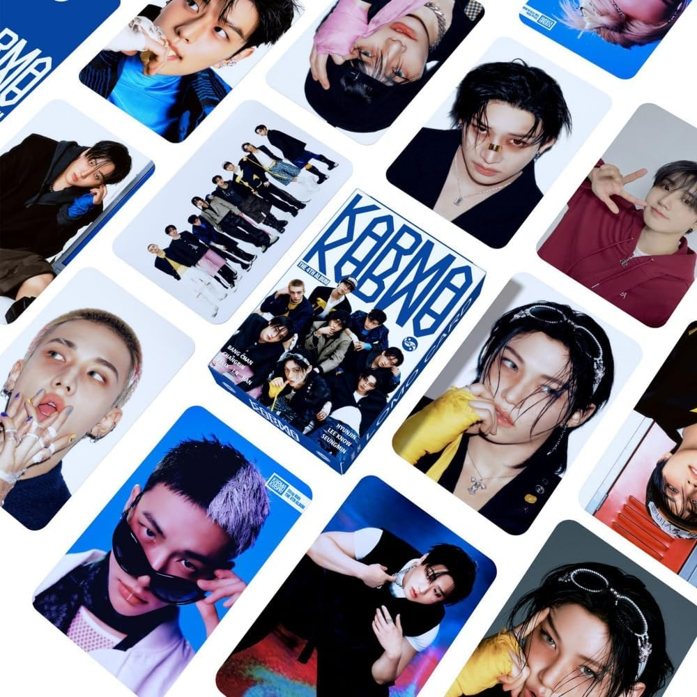 STRAY KIDS KARMA THE 4TH ALBUM LOMO CARDS 55KS
