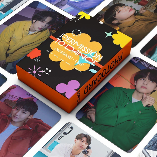 BTS PERMISSION TO DANCE LOMO CARDS 55KS