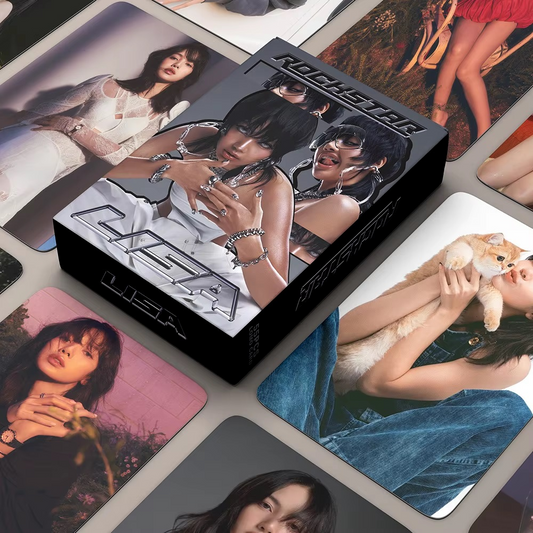 LISA (BLACKPINK) ROCKSTAR LOMO CARDS 55KS