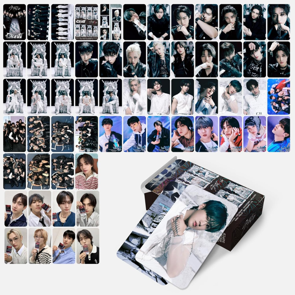 STRAY KIDS GIANT HOLOGRAFICKÉ LOMO CARDS 92KS