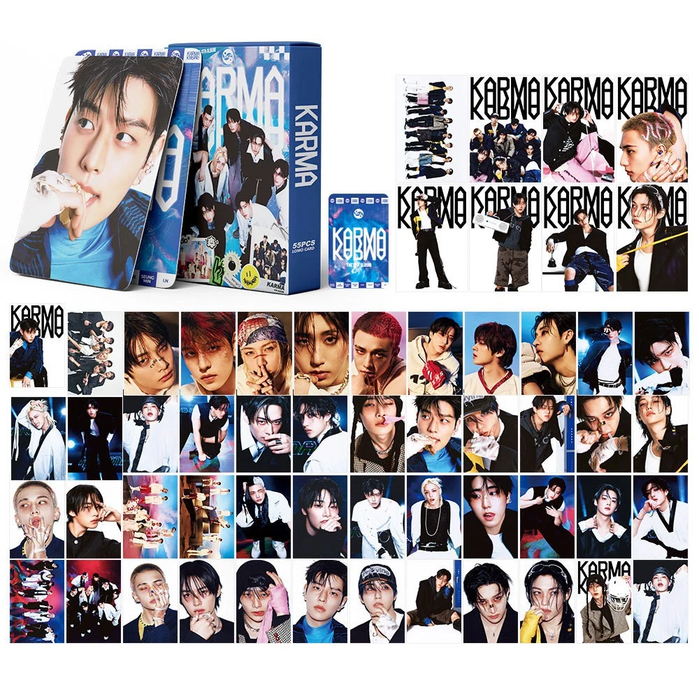 STRAY KIDS KARMA LOMO CARDS 55KS