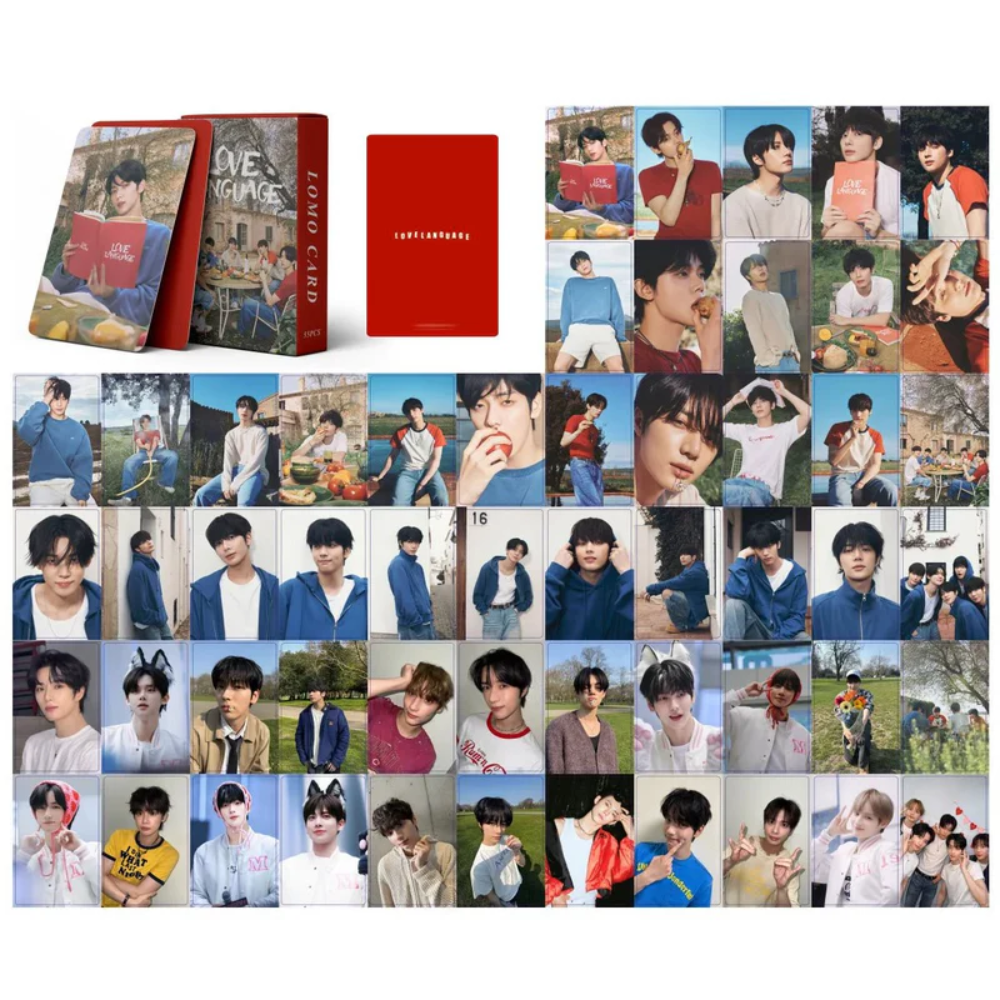 TXT LOVE LANGUAGE HOLOGRAFICKÉ LOMO CARDS 55KS