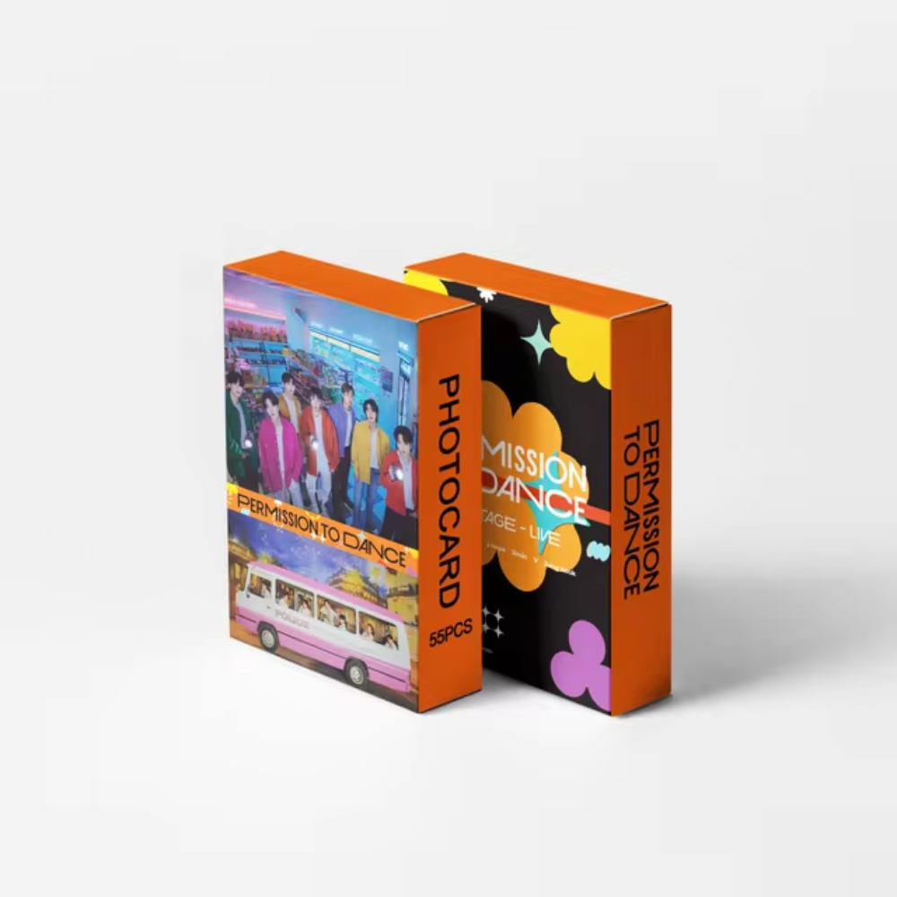 BTS PERMISSION TO DANCE LOMO CARDS 55KS