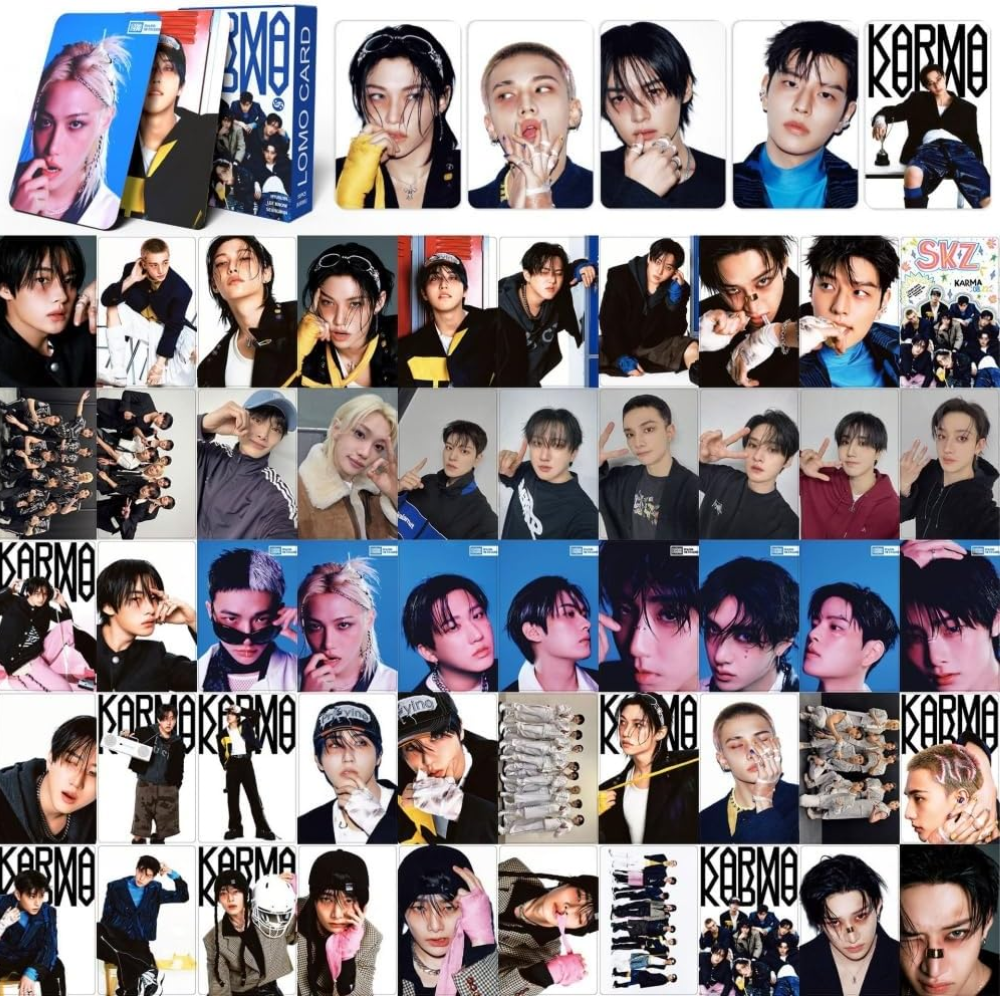 STRAY KIDS KARMA THE 4TH ALBUM LOMO CARDS 55KS