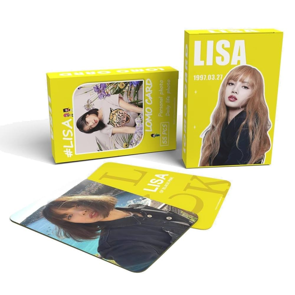 LISA (BLACKPINK) LOMO CARDS 55KS