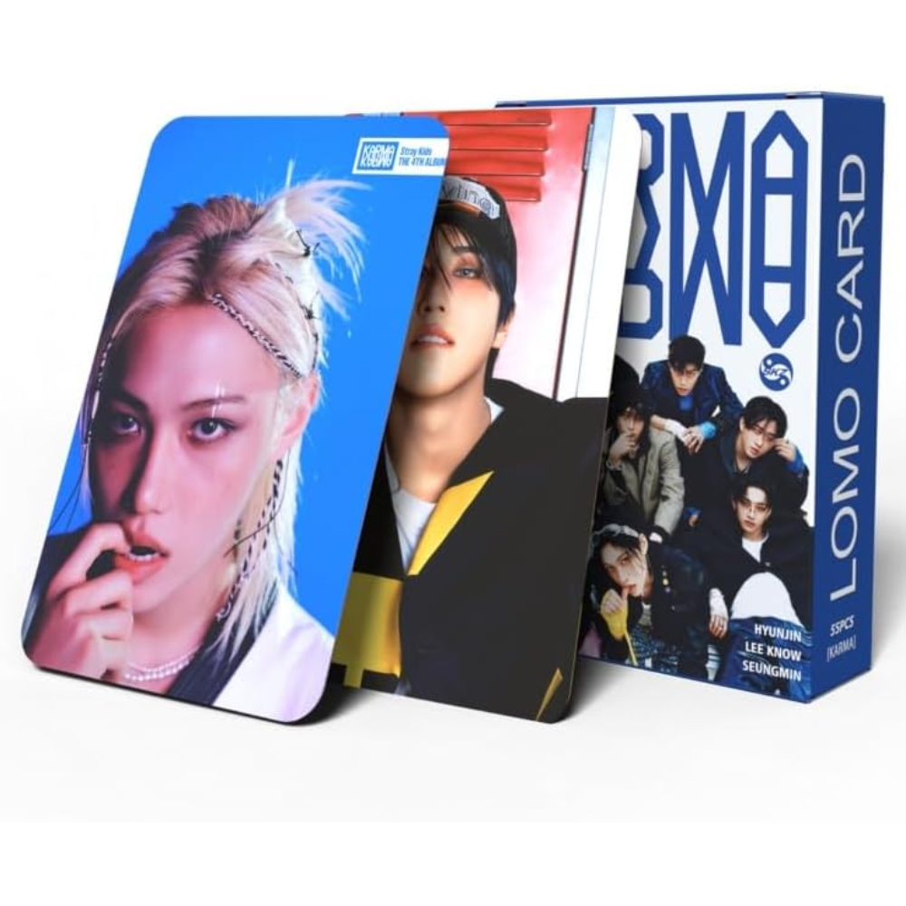 STRAY KIDS KARMA THE 4TH ALBUM LOMO CARDS 55KS