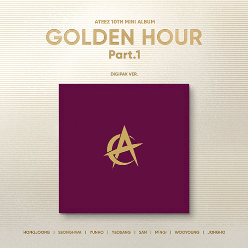 ATEEZ – 10th Mini Album [GOLDEN HOUR : Part.1] (Digipak VER.) PREORDER