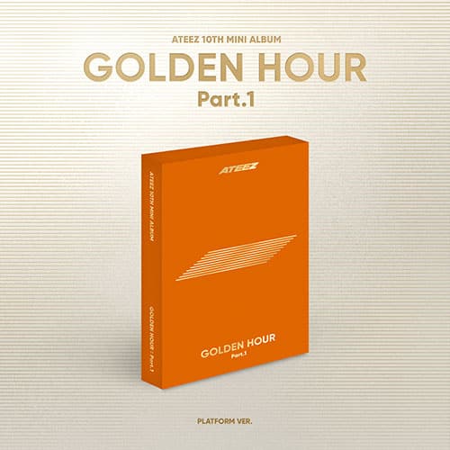 ATEEZ – 10th Mini Album [GOLDEN HOUR : Part.1] (Platform VER.) PREORDER