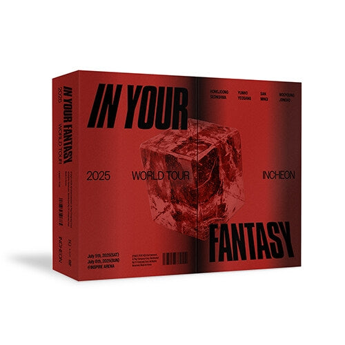 ATEEZ 2025 WORLD TOUR IN YOUR FANTASY IN INCHEON DVD PREORDER